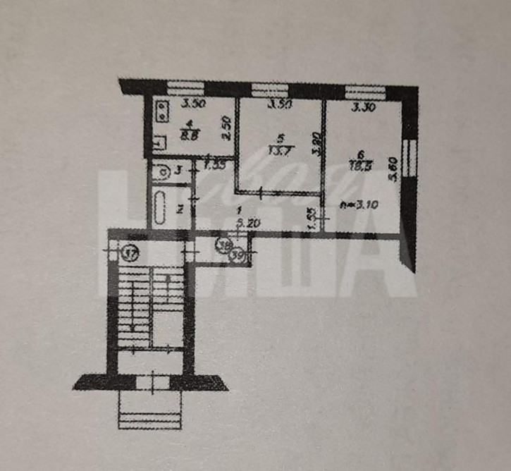 2-комн квартира Менделеева, 36