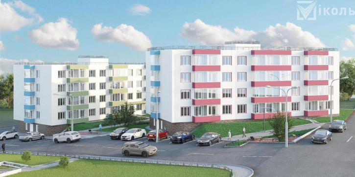 1-комн квартира в новом доме Радужный мкр, 104