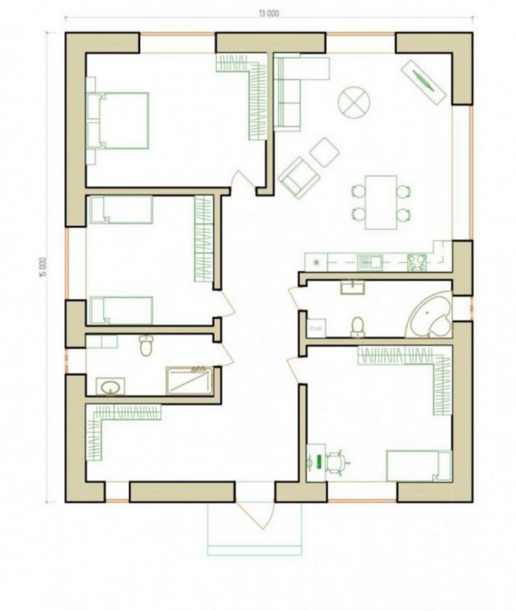 Коттедж/дом ДНП Лесное, 10-й проезд, 3