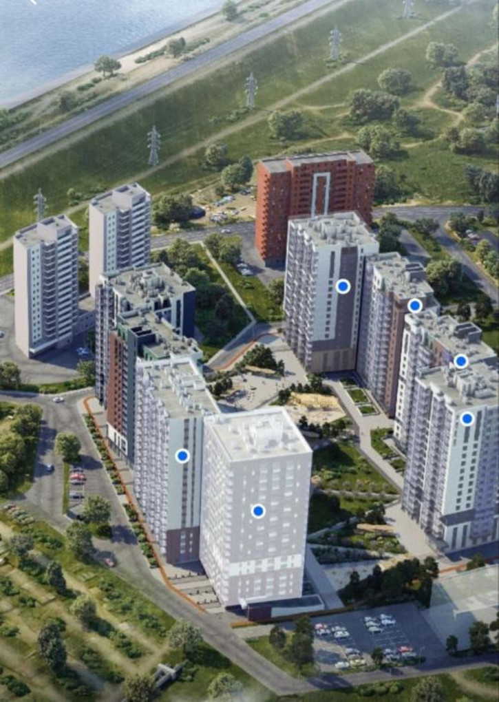 1-комн квартира в новом доме Юрия Левитанского, 4