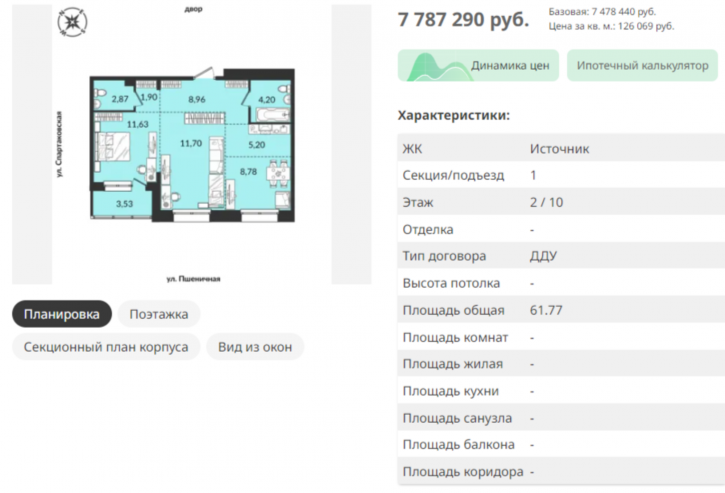 1-комн квартира -, 242 1-комн квартира -, 242