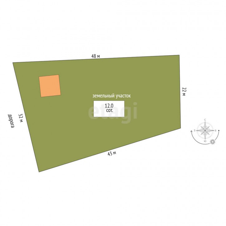 Коттедж/дом Густомесово