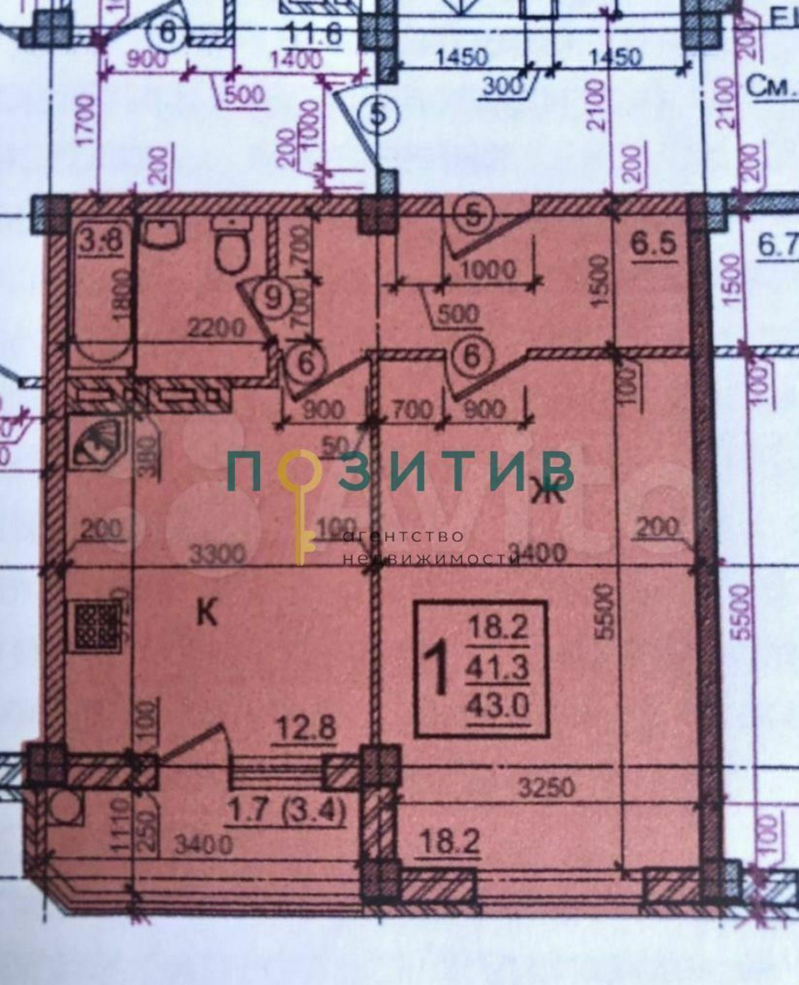 Купить квартиру за 6 780 000 рублей на Березовый пер, 13к3