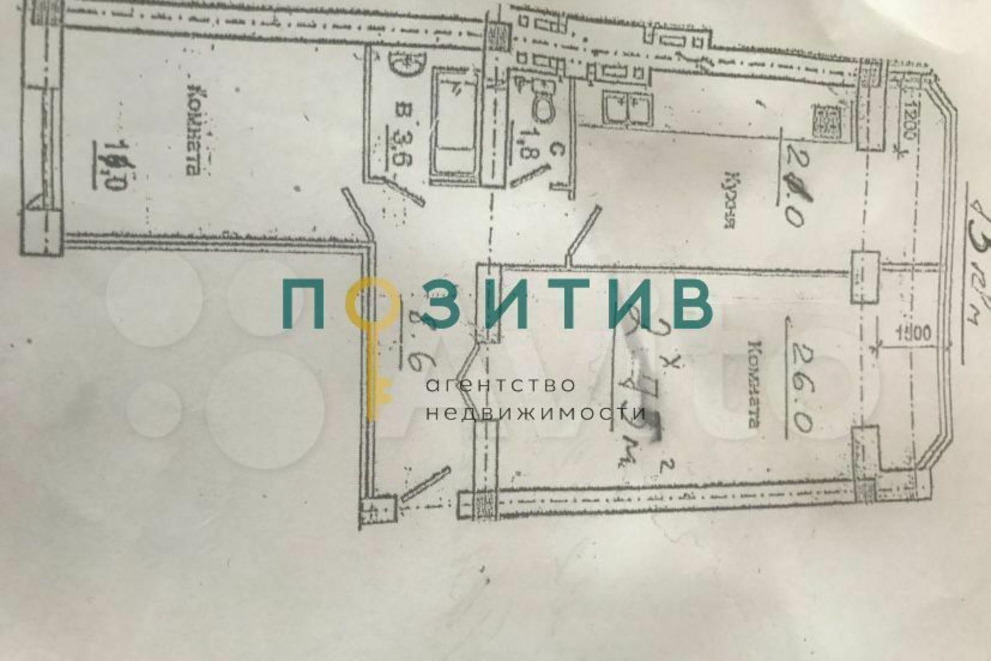 Купить квартиру за 7 300 000 рублей на Оранжерейная ул, 17