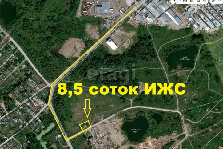 Земельный участок Лунная улица,