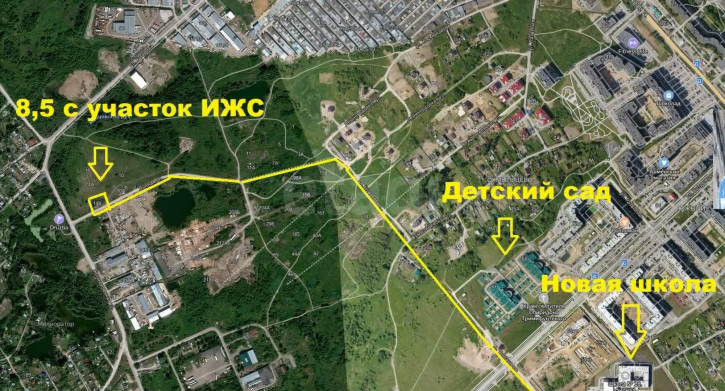 Земельный участок Лунная улица,