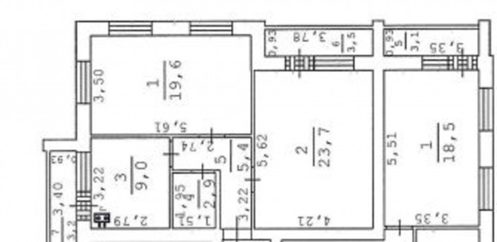 2-комн квартира центральная, 48к2