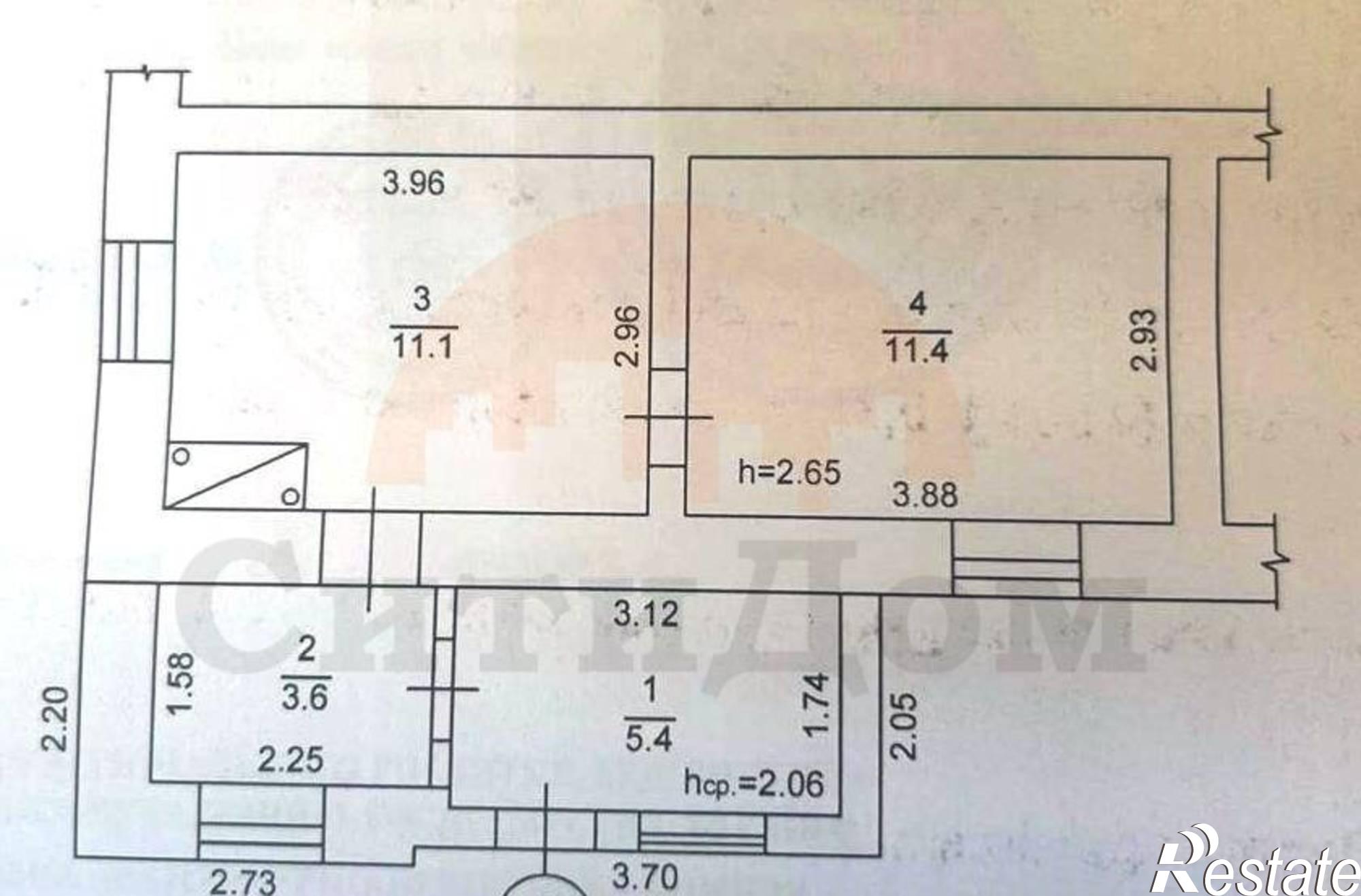 Купить квартиру за 3 300 000 рублей на Советская ул., 3