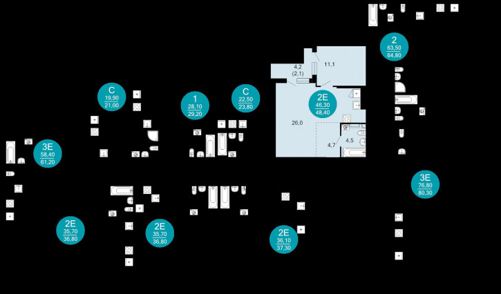 1-комн квартира в новом доме Краснодарский край, Сочи, улица Искры, 66/10