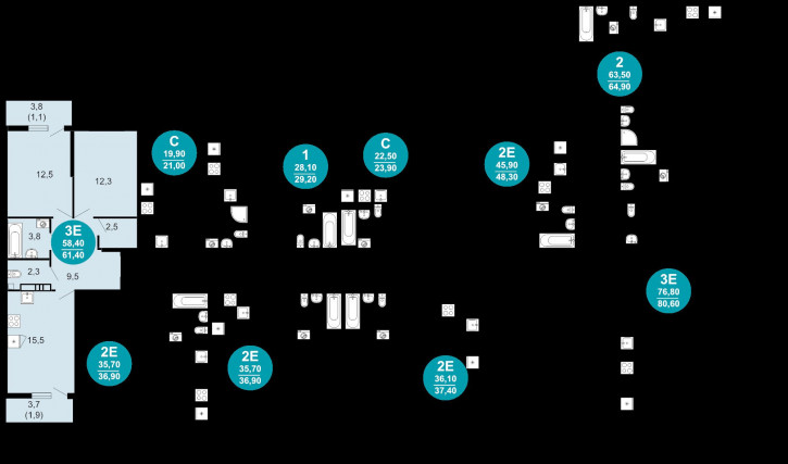 2-комн квартира в новом доме Краснодарский край, Сочи, улица Искры, 66/10 2-комн квартира в новом доме Краснодарский край, Сочи, улица Искры, 66/10