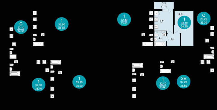 1-комн квартира в новом доме Краснодарский край, Сочи, улица Искры, 66/10