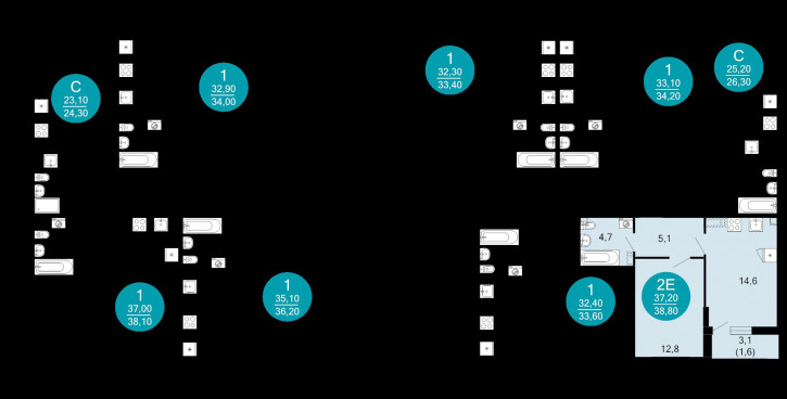 1-комн квартира в новом доме Краснодарский край, Сочи, улица Искры, 66/10