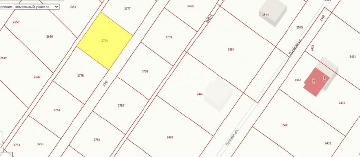 Земельный участок Луговая,