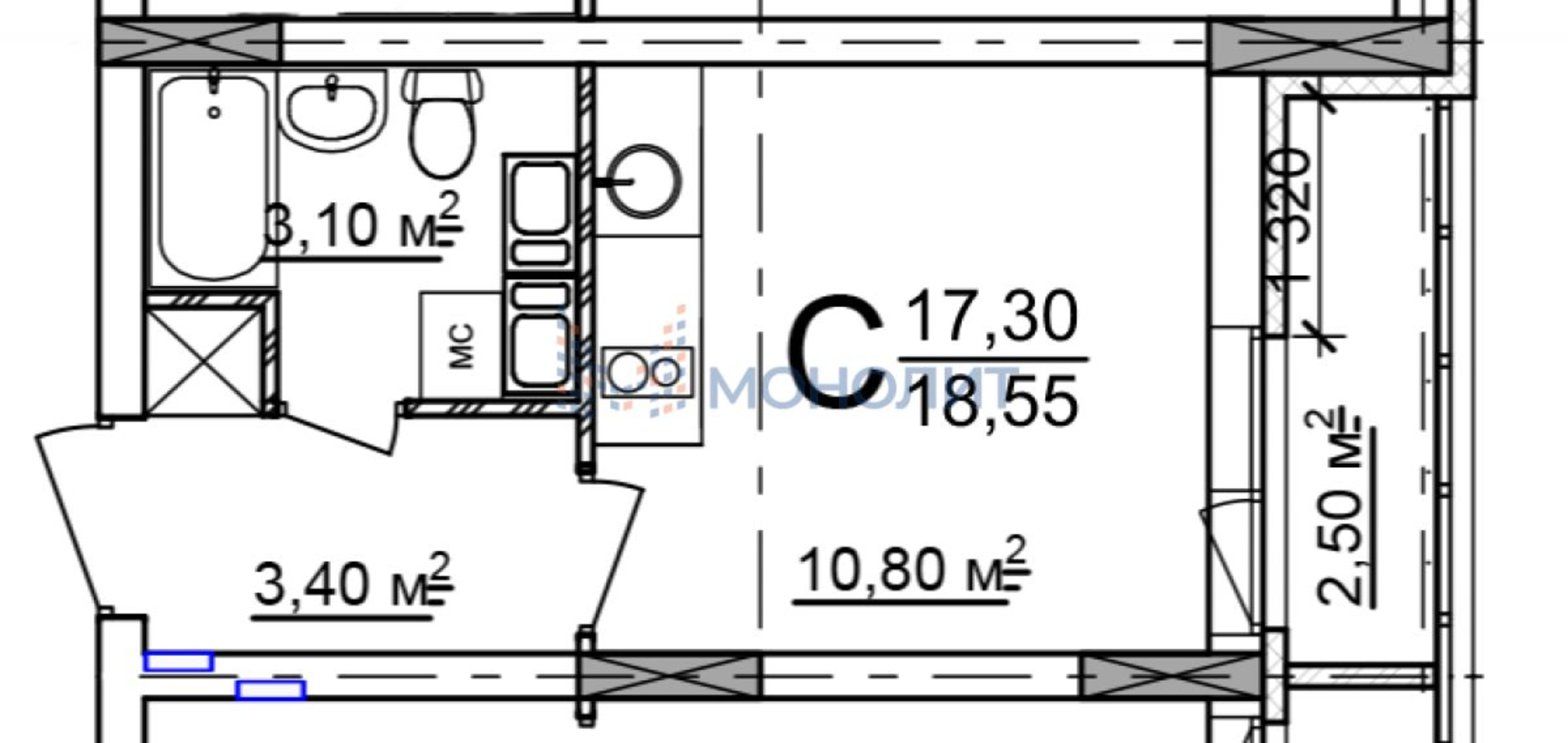 Купить квартиру за 4 217 530 рублей на ул Красноуральская, 6 Купить квартиру за 4 217 530 рублей на ул Красноуральская, 6