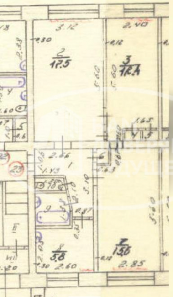 3-комн квартира Октябрьский проспект, 10
