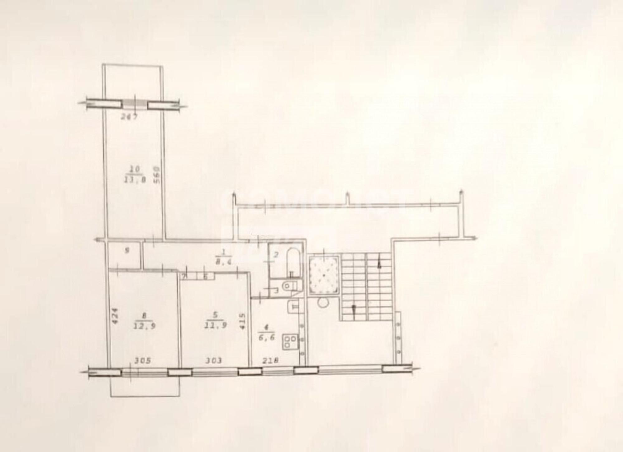 Продажа 3-комн квартиры Зорге, 209