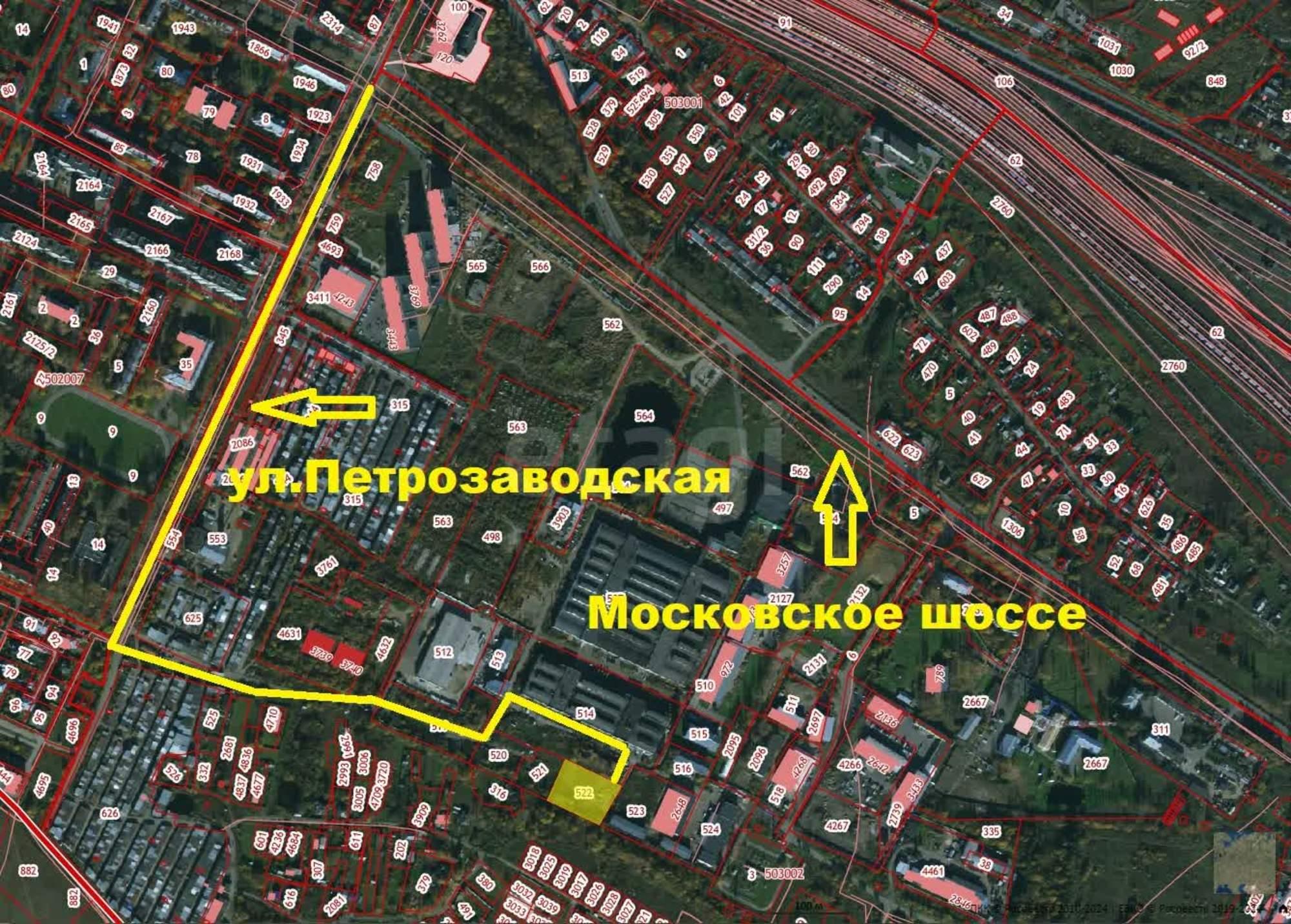 Купить землю, земельный участок за 4 922 000 рублей на Московское шоссе, 2