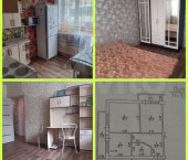 2-комн, 49.3кв м, этаж 1/3 Шевцова ул, 5