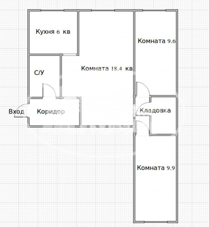 3-комн квартира улица Декабристов, 9 3-комн квартира улица Декабристов, 9