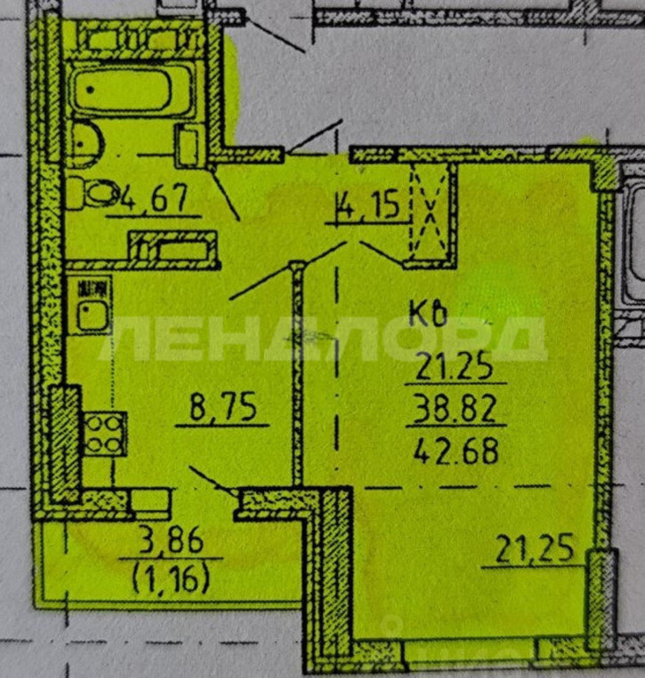 1-комн квартира Магнитогорская улица, 1/1 1-комн квартира Магнитогорская улица, 1/1