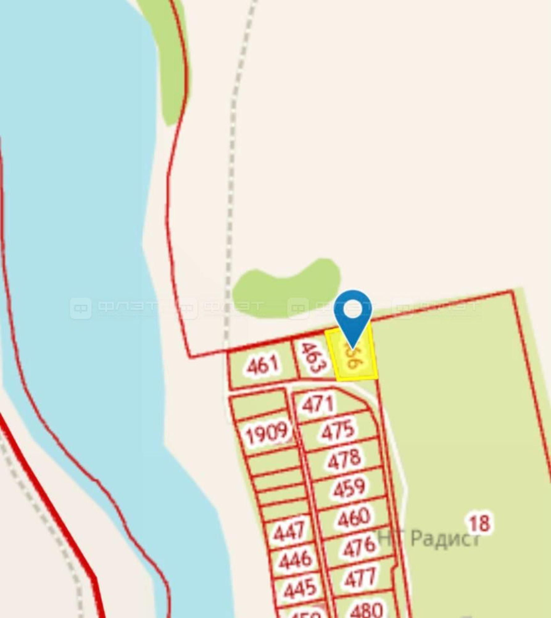 Купить землю, земельный участок за 1 500 000 рублей на Участок, дом 3