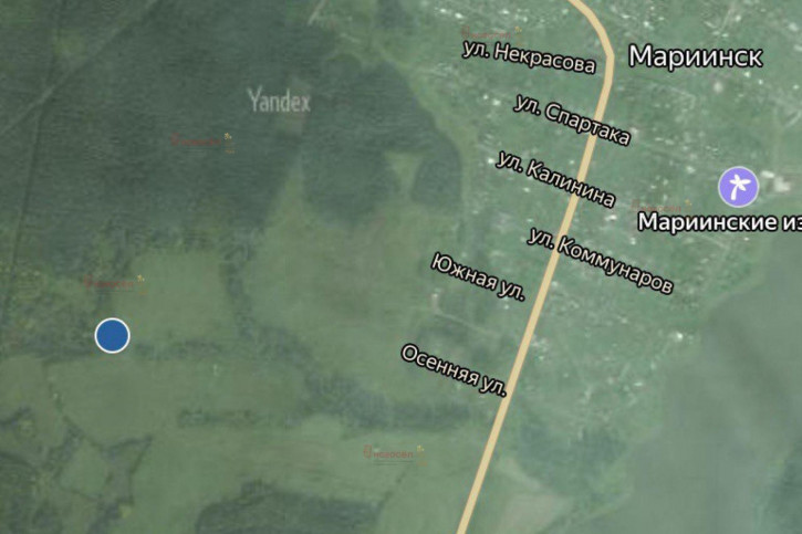 Земельный участок село Мариинск