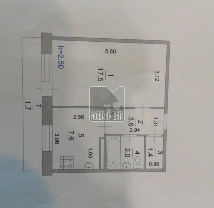 1-комн квартира Анникова, 7 1-комн квартира Анникова, 7