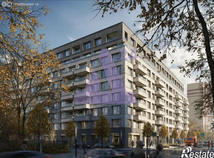 1-комн квартира в новом доме улица Сизова, дом 20