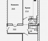 2-комн, 74.5кв м, этаж 5/8 Первомайский пер, 11