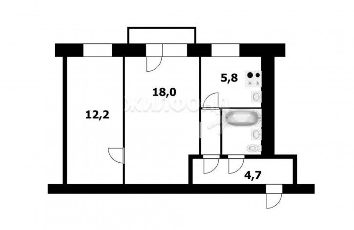 2-комн квартира Кузьмы Минина, 13 Г