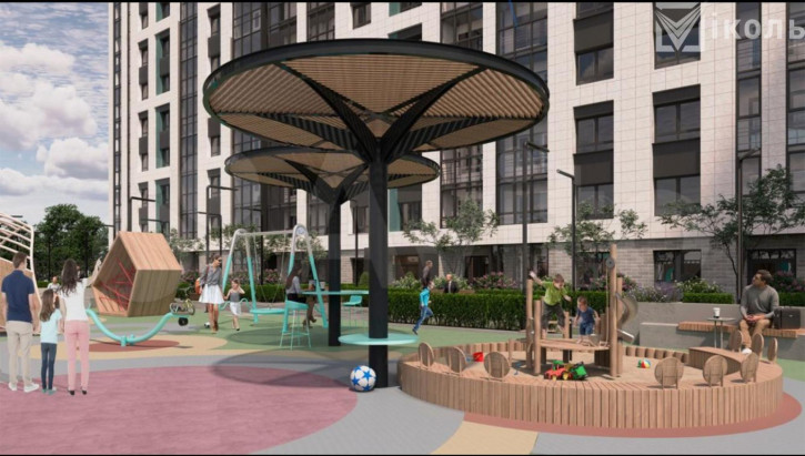 1-комн квартира в новом доме Пшеничная, 3