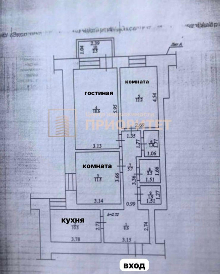 3-комн квартира Федора Попова, 19/2