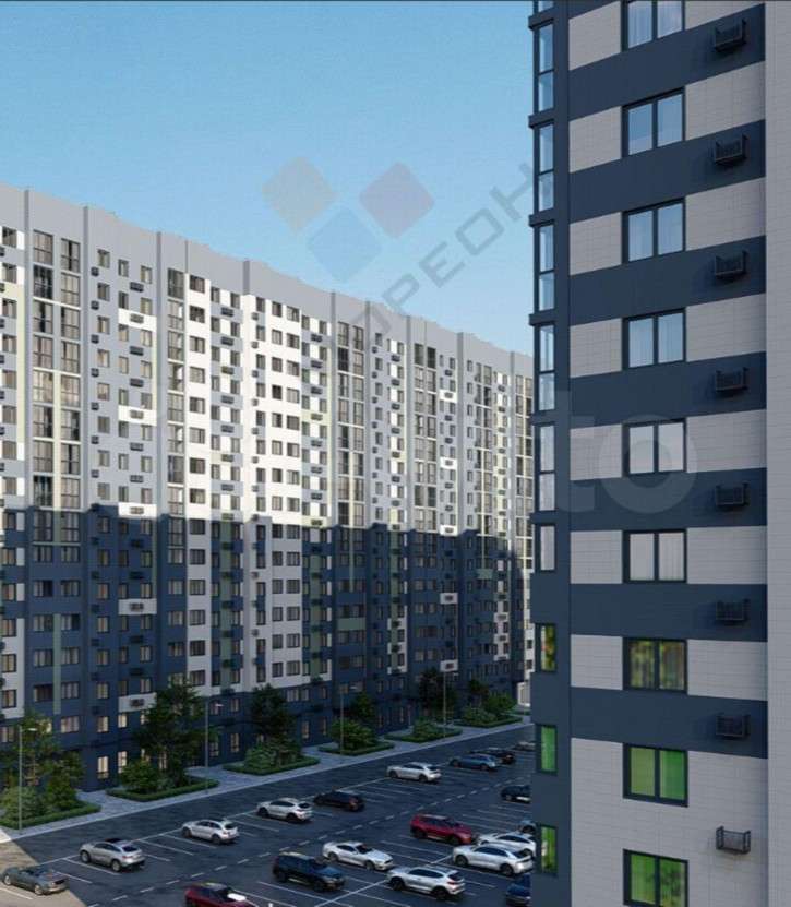 1-комн квартира в новом доме Дальневосточная ул