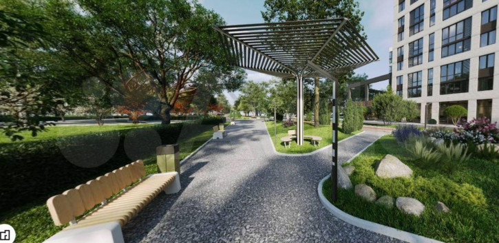 1-комн квартира в новом доме Западный Обход ул