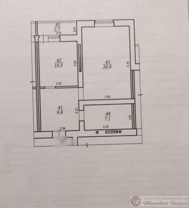 1-комн квартира Парниковая улица, 36
