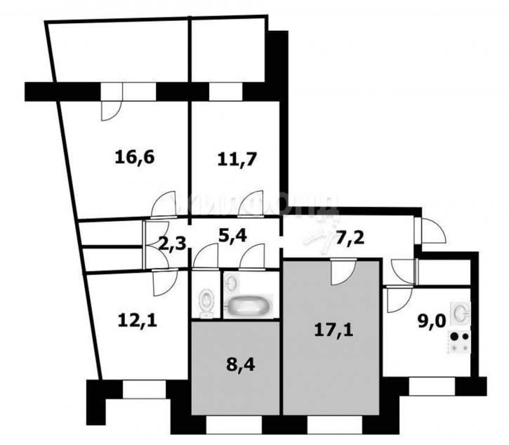 Комната 2 квартал, д.202