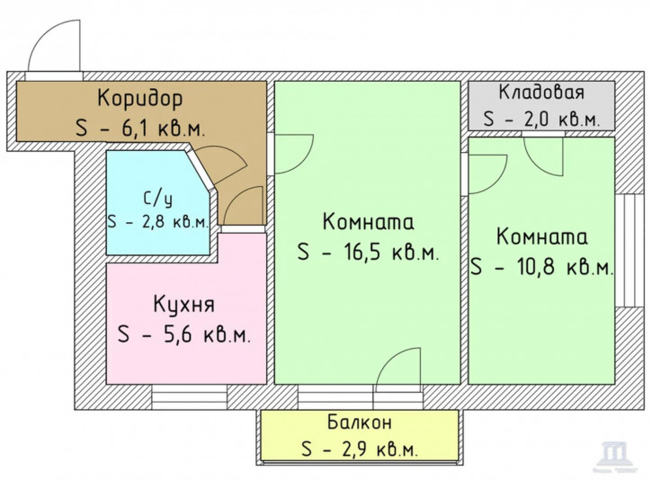 2-комн квартира Стачки пр-кт., 182/2