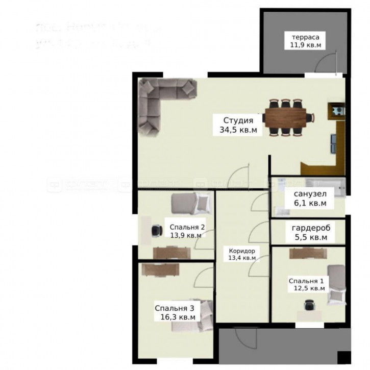 Коттедж/дом ул. Манзара, дом 36