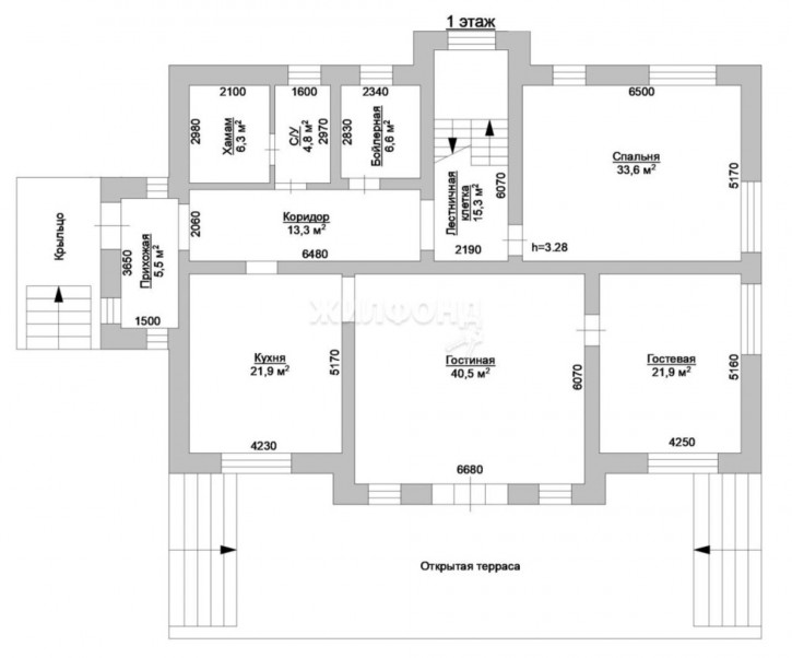 Коттедж/дом Озерный