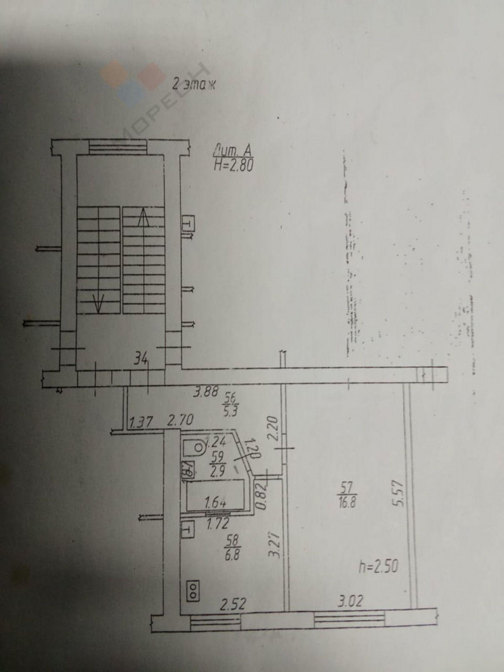 1-комн квартира Колхозная ул, 18