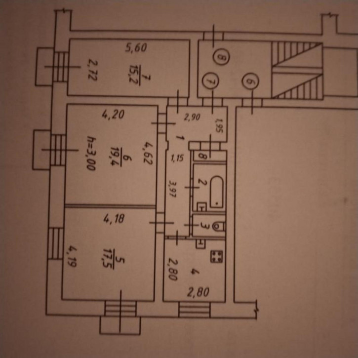 3-комн квартира Ширямова, 5