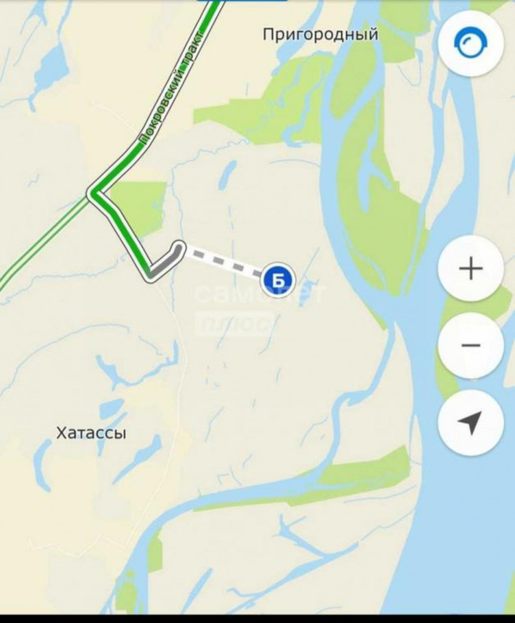 Земельный участок территория СХПК Хатасский