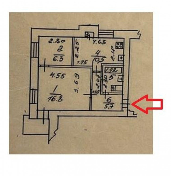 2-комн квартира Песочная ул, 13