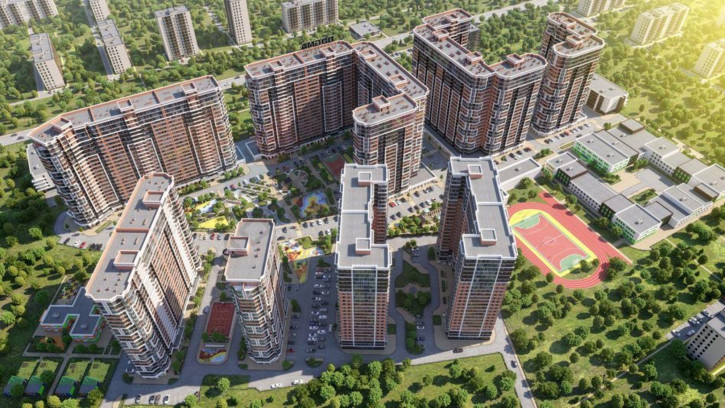 1-комн квартира в новом доме Новороссийская ул, 90/2к1