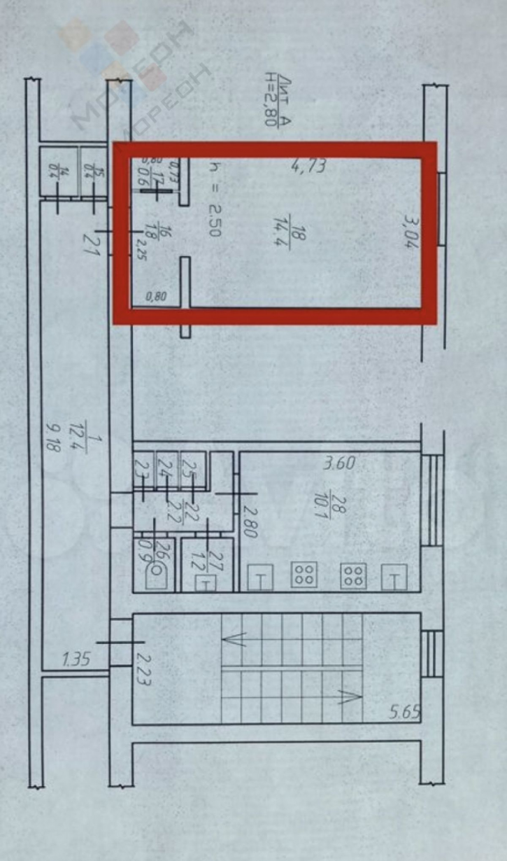 Комната Авиагородок ул, 17