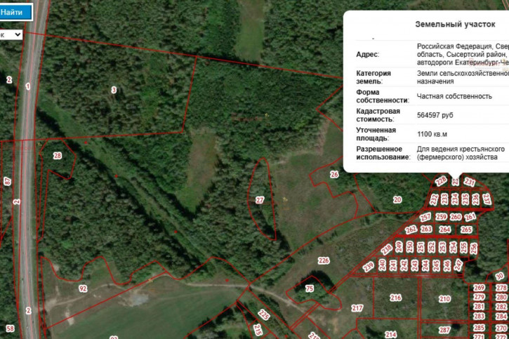 Земельный участок Лесная 1 Земельный участок Лесная 1