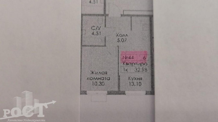 1-комн квартира в новом доме ЖК Босфорский Парк, 7