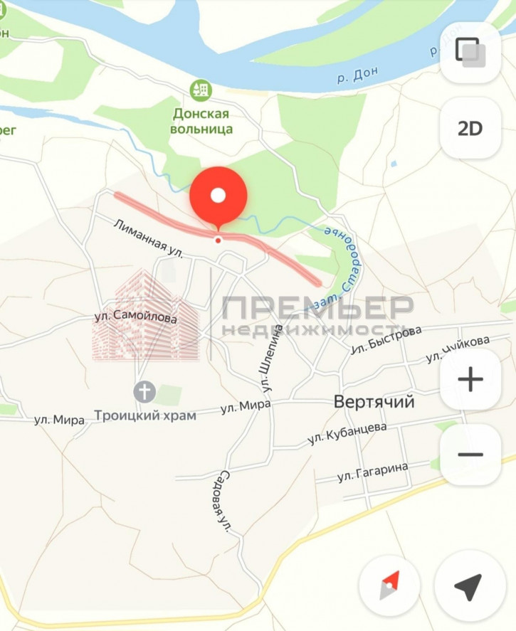 Земельный участок Вертячий Хутор,Самойлова улица,20б Земельный участок Вертячий Хутор,Самойлова улица,20б