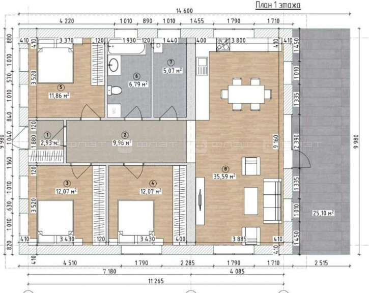 Коттедж/дом ул. Подгорная, дом 331
