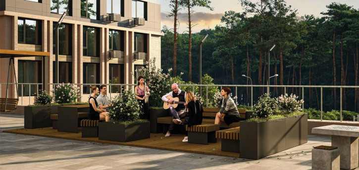 2-комн квартира в новом доме Менделеева улица, д.1